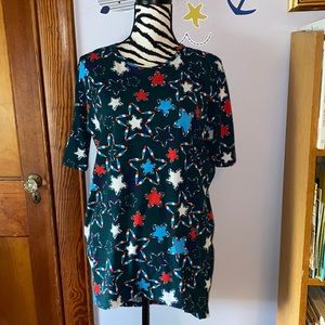 LuLaroe Irma with rocket pop stars size XS Unicorn